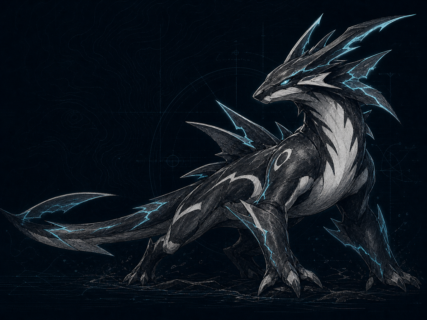 Orserk Electric and Dragon-type Pal guide artwork
